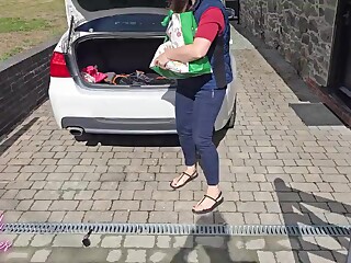 britische milf spritzt beim harten fingern