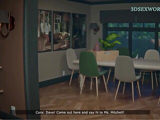 stiefmutter milf wird von zwei schwänzen in 3d hentai gefickt