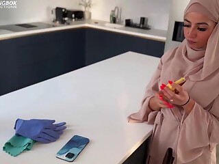 Pakistanische Hijabi Fickt Bbc Auf Der Küchentheke